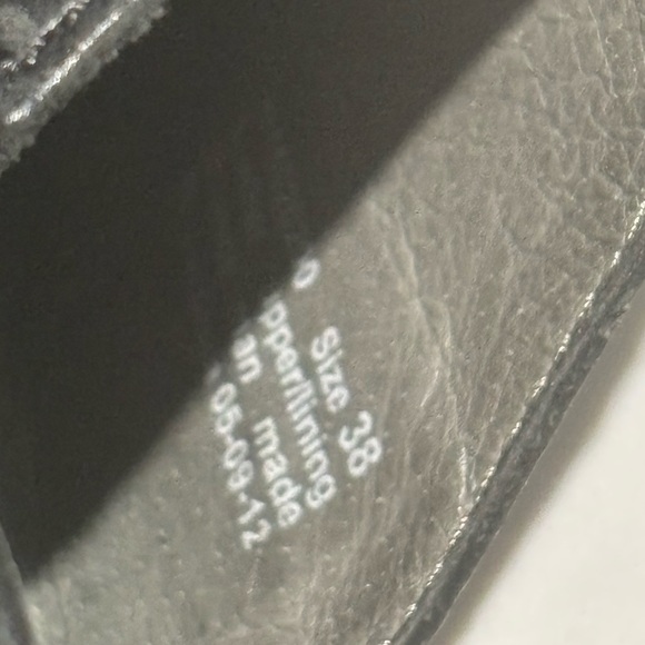 Dansko Solstice Clog Black Leather Women's Shoes Size 38 - Picture 4 of 4